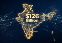 India’s $126 Billion AI Opportunity — And Why 2026–2027 Is the Last Window to Enter India AI opportunity 2026 - $126 billion market growth chart